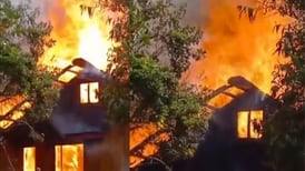 Vivienda fue consumida por un incendio en Sopó: así se vivieron los momentos de angustia