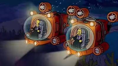 Lo volvieron a hacer: Los Simpson predicen la tragedia de los millonarios que bajaron a ver los restos del Titanic