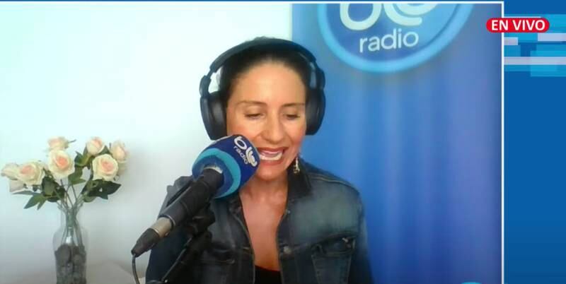 Paola Ochoa en Blu Radio