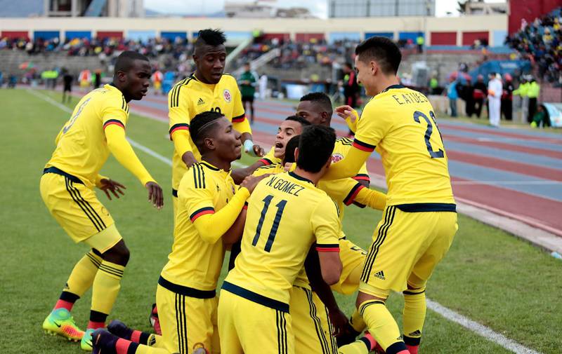 Goles de Colombia VS Venezuela por el Sudamericano Sub-20