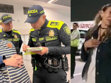 Mujer que humilló a dos policías en el Aeropuerto El Dorado recibió una dura sanción