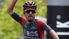 Daniel Felipe Martínez es fundamental para el Ineos en el Tour de Francia