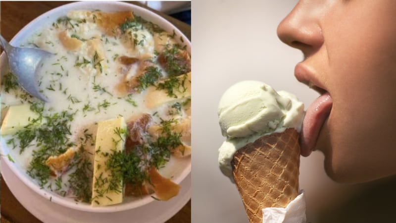 Viralizan helado con sabor a changua en Bogotá