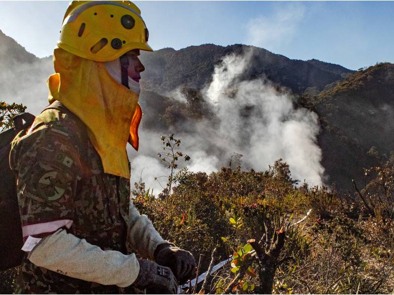 Calidad del aire en Bogotá se reduce por incendios forestales: Secretaría de Ambiente y de Salud dan algunas señales de alerta 