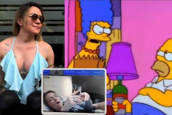 Los Simpson lo hicieron otra vez: Así predijeron el caso de la jueza colombiana semidesnuda