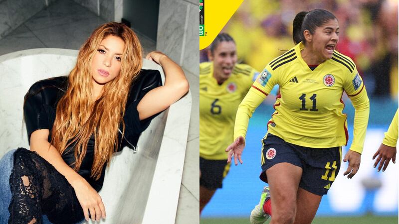 Shakira apoya a la Selección Colombia femenina