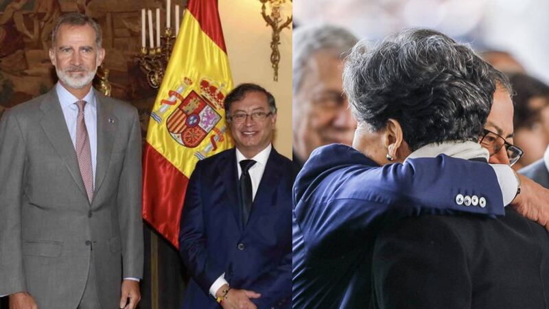 "Con Felipe VI, hijo del compañero Camilo Sesto": los mejores 'memes' que dejó 'metida de pata' de Petro