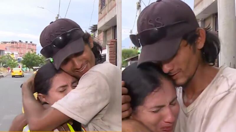 Un reencuentro lleno de lágrimas: así encontró madre a su hijo habitante de calle luego de varias semanas