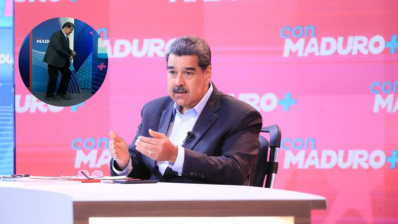 Nicolás Maduro en su nuevo programa de TV