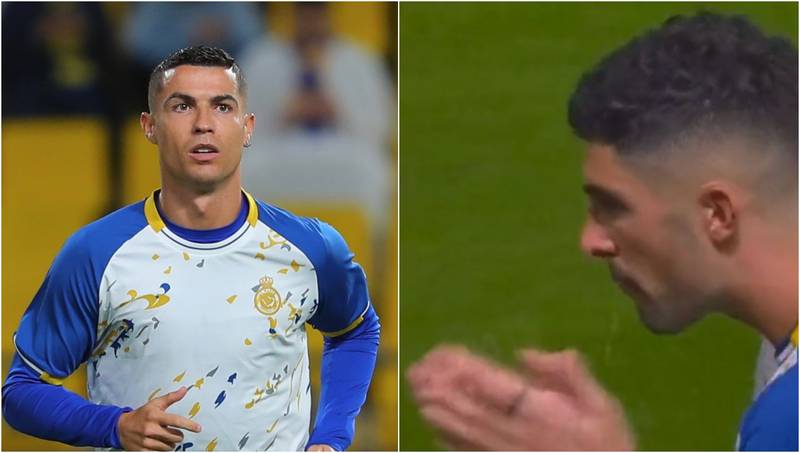 Cristiano Ronaldo fue víctima de repugnante acto de Álvaro González