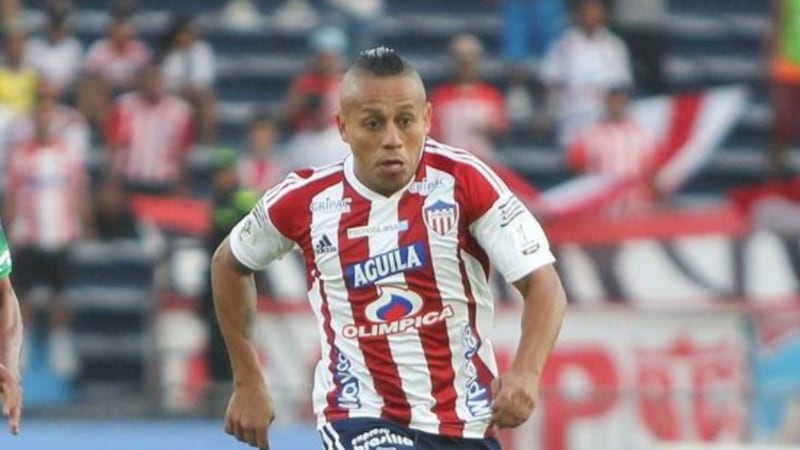 El gol de Vladimir Hernández en el partido de Junior contra Unión Magdalena