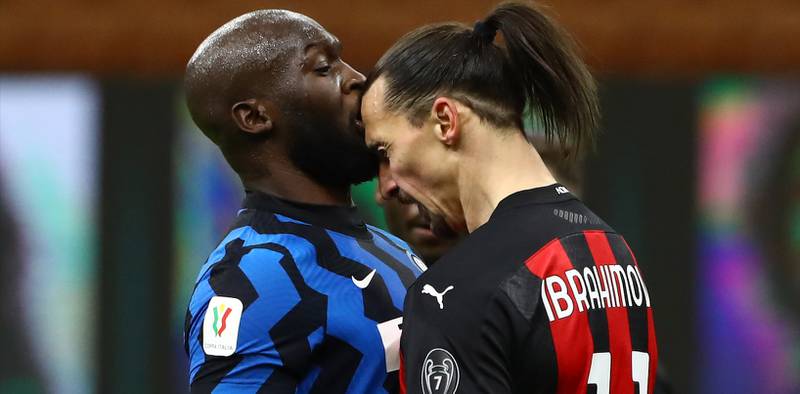 Sancionan a Lukaku y Zlatan por la fuerte pelea en Inter vs. Milán
