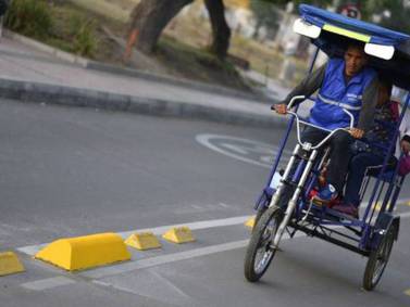 Movilidad Bogotá: bicitaxistas vuelven a manifestarse por reglamentación