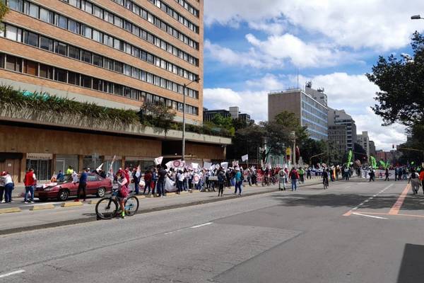 Movilidad Bogotá: estaciones de TransMilenio cerradas y afectación vehicular por manifestaciones