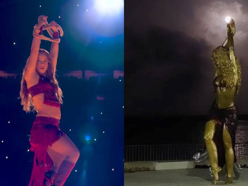 Fans de Shakira piden en redes que ofrezca concierto en la estatua de Barranquilla