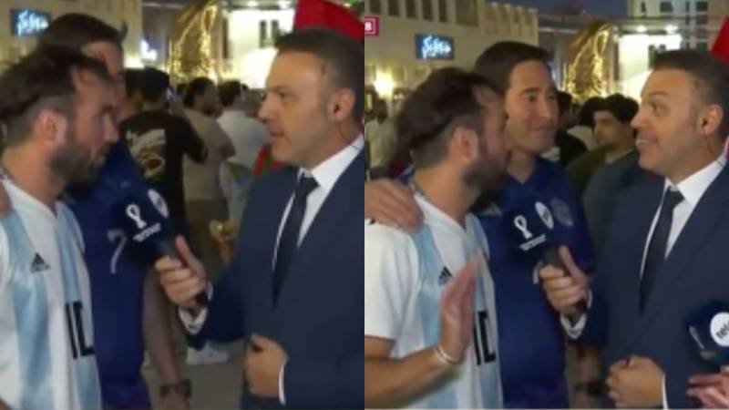 Hinchas argentinos confesaron que llevaron alcohol a Qatar para la previa de los partidos.
