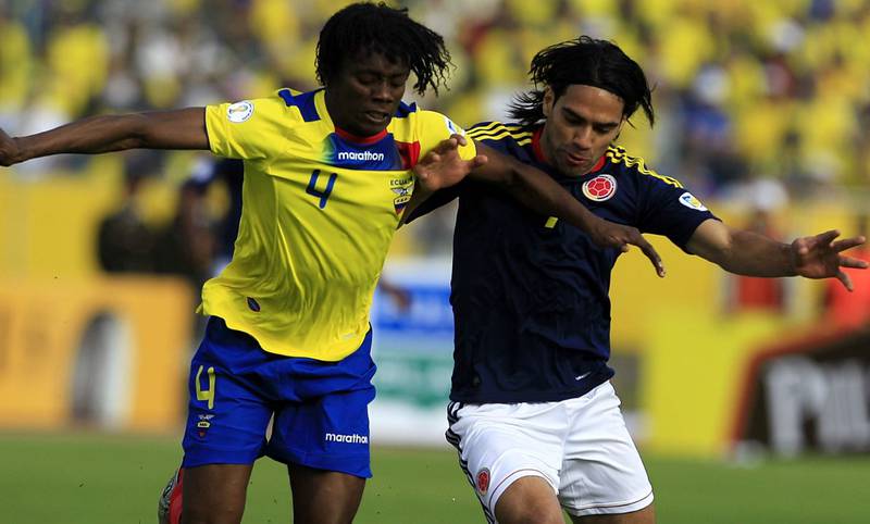 Ecuador VS Colombia por eliminatorias