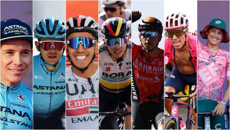 Con Nairo como gran ausente, siete colombianos dicen presente en la Vuelta a España