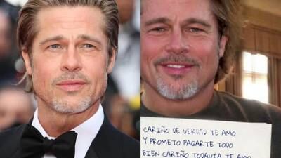 Se hizo pasar por Brad Pitt para robarle tremenda millonada a una mujer, ¡hasta le propusó matrimonio!