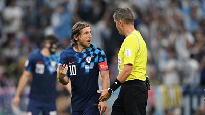 “Un desastre”, Modric criticó sin piedad al árbitro del partido contra Argentina