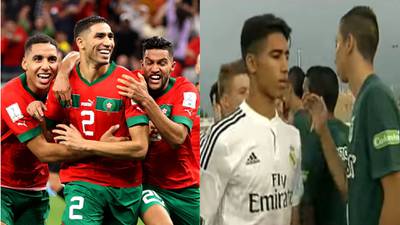 La vez que Hakimi, héroe de Marruecos, perdió contra Nacional jugando para Real Madrid