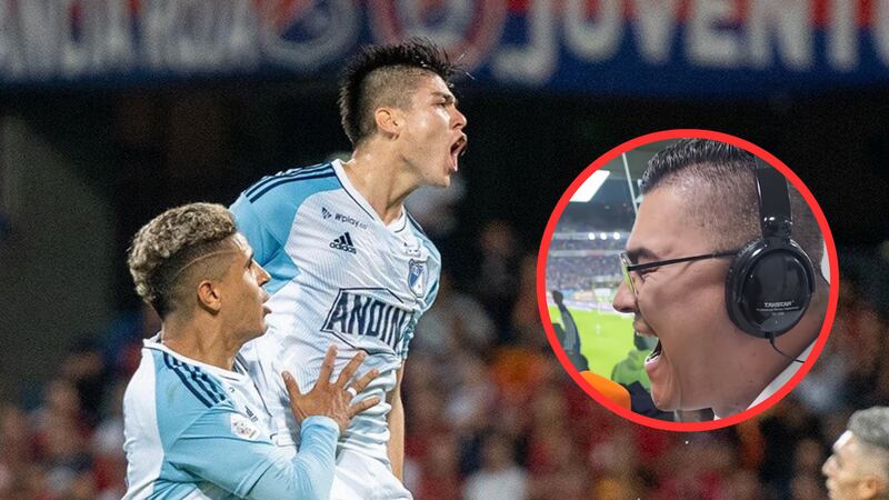 Daniel Ruiz metió terrible golazo con Millonarios y a Eduardo Luis casi enloqueció en la narración.