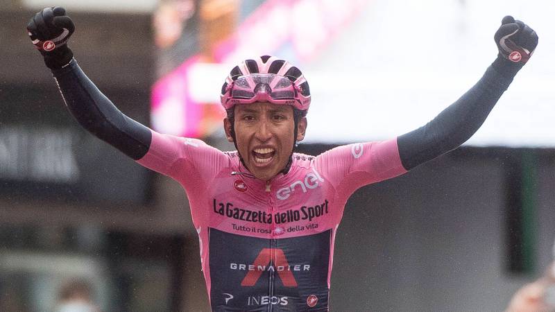¡El júbilo inmortal! Egan Bernal, campeón del Giro de Italia 2021