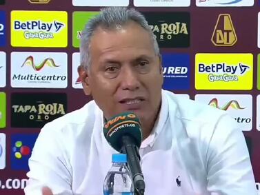 “Hay jugadores llorando”, Hernán Torres tras la caída del Tolima ante Pereira