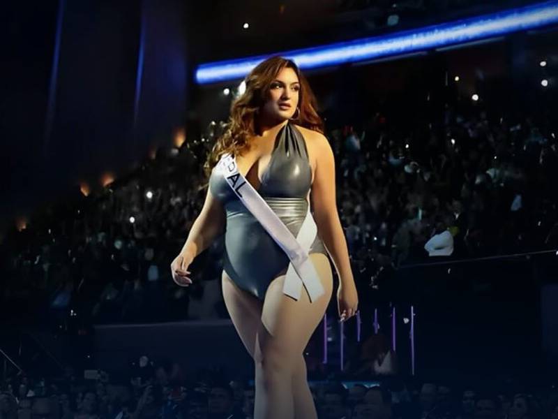 Miss Nepal se apoderó de las ovaciones tras su desfile en traje de baño en Miss Universo