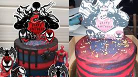 “No se parece pero en nada”: Mujer pidió torta para su hijo con diseño de “Venom” y le llegó mal hecha