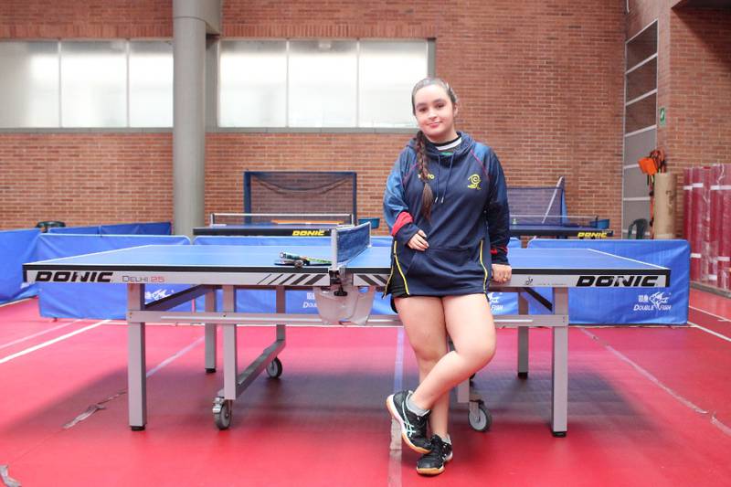 Yéssica Alzate, la deportista que está haciendo historia en el Para tenis de mesa