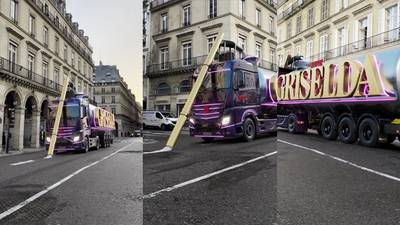 ¿No que no era apología a la droga? Publicidad de ‘Griselda’ en Francia aspira coca en plena calle