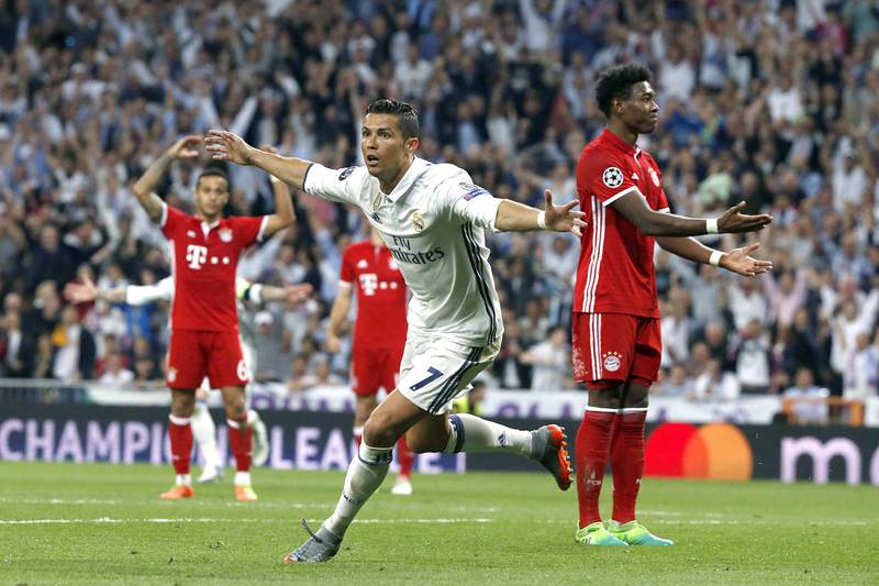 Real Madrid 4-2 Bayern Múnich Champions League
