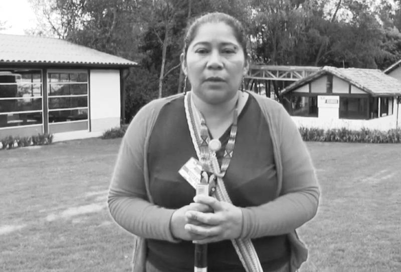 Argenis Yatacué, lideresa ancestral indígena asesinada esta madrugada