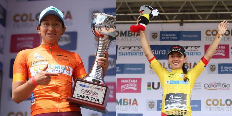 Dos extranjeras parten como favoritas en la Vuelta a Colombia Femenina