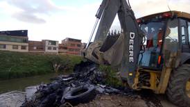 En el río Tunjuelo extrajeron 270 toneladas de basura y residuos
