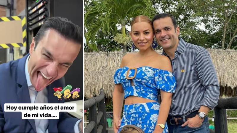 Juan Diego Alvira sorprendió a su esposa con un regalo de cumpleaños y en redes aplaudieron su gesto.