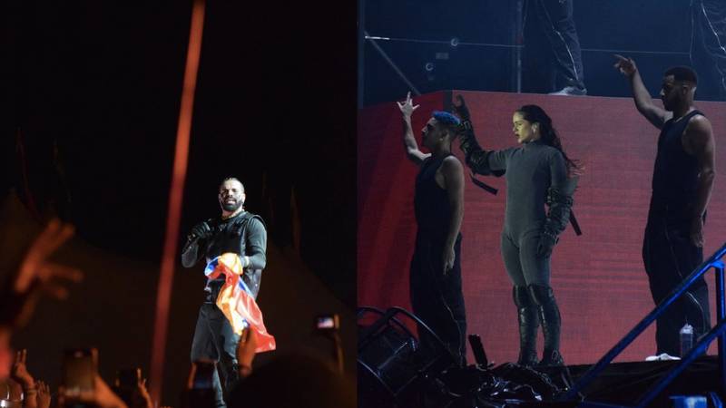 El Festival Estéreo Picnic estuvo a reventar con los miles de asistentes en especial al show de Drake y Rosalía.