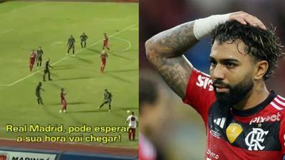 Flamengo perdió contra equipo de la D, que sacó su propio “agárrate, Real Madrid”