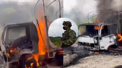 Incendiaron los buses y se los llevaron: dos militares fueron secuestrados en Cumbitara, Nariño