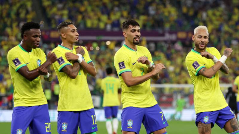 Brasil goleó a Corea del Sur y se clasificó a los cuartos de final de la Copa del Mundo.