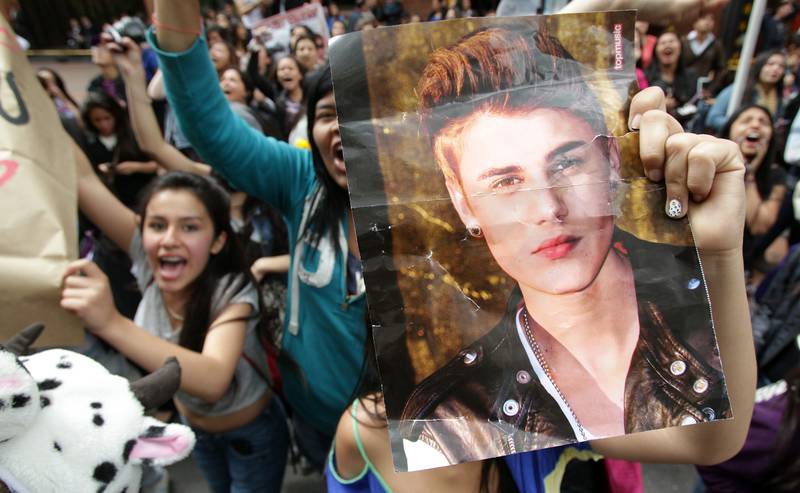 Concierto de Justin Bieber en Colombia hoy miércoles 12 de abril