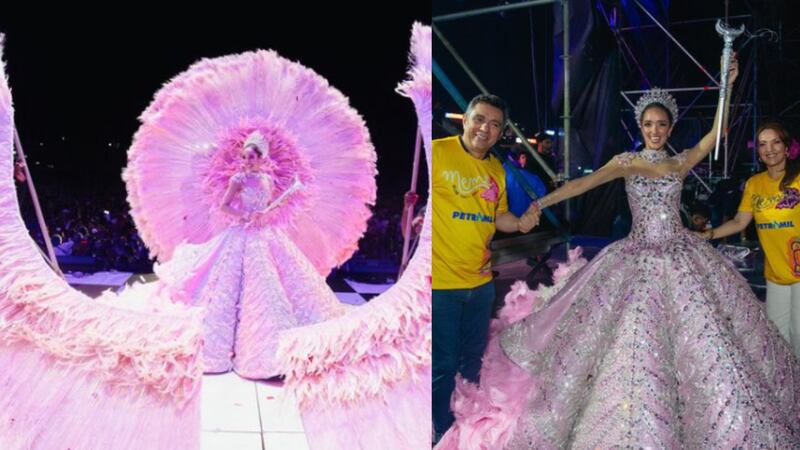 "Nunca lo van a superar": este es el diseñador detrás del vestido despampanante de Melissa Cure, Reina del Carnaval