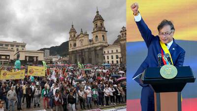 Petro le pide a los colombianos que salgan a “las calles” para discutir las reformas