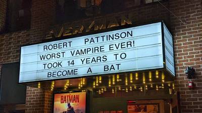 ‘The Batman’, la divertida manera en la que promociona la película un cine ingles