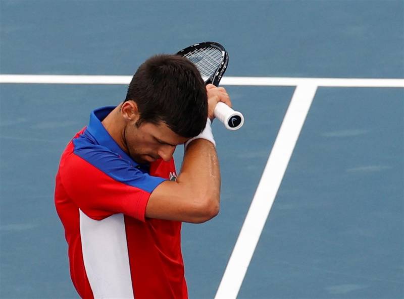 Novak Djokovic cayó en la semifinal de los Juegos Olímpicos Tokyo 2020