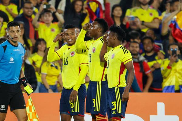 ¡A puro toque! Colombia puso a bailar a Paraguay y revivió en el Sudamericano Sub-20