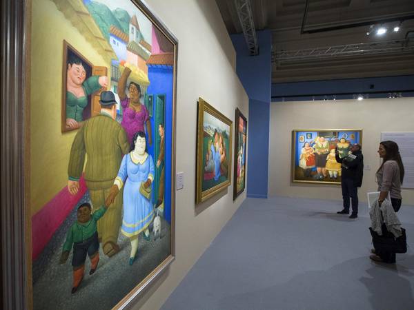 Subastarán obras de Botero y otros artistas para proyecto social en Colombia