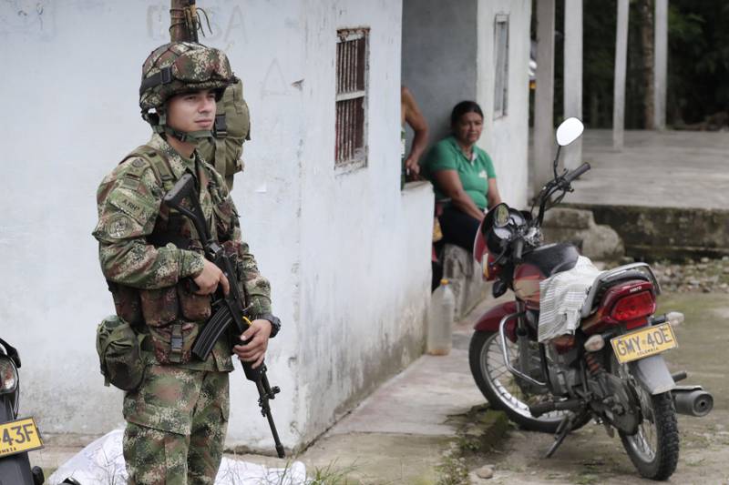 Hostigamientos del ELN en Colombia.