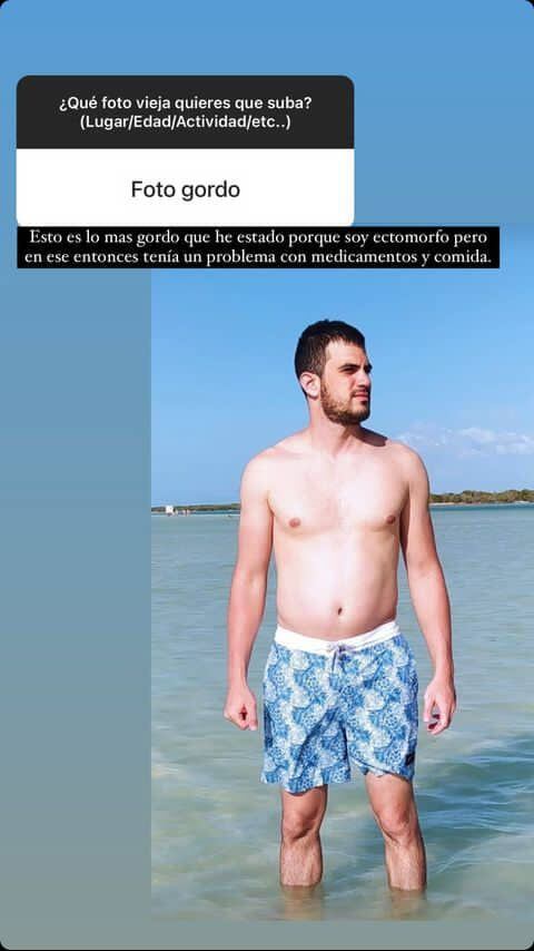 El exdesafiante con sobrepeso. / Foto: Instagram @ingenierodelbienestar - Tomada el 17 de mayo de 2024.